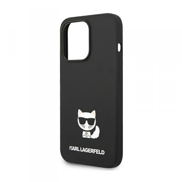 Karl Lagerfeld Choupette Body - Etui iPhone 14 Pro (czarny)