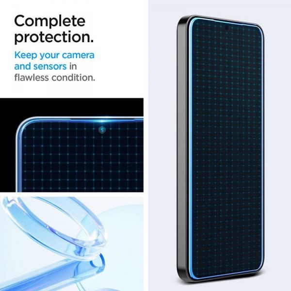 Spigen GLAS.TR EZ FIT 2-Pack - Szkło hartowane do Samsung Galaxy S25 / S24 (2 sztuki)