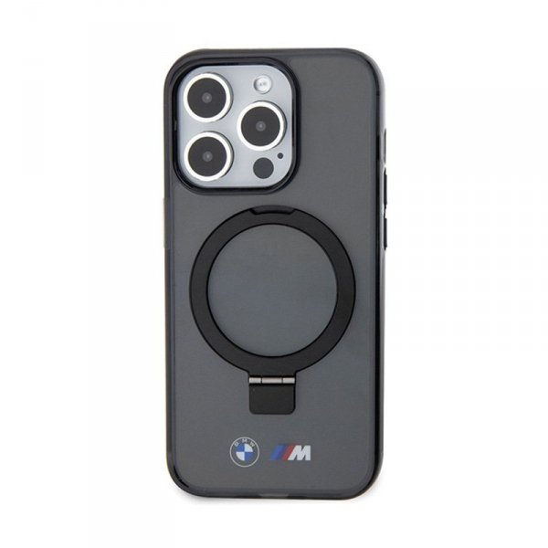 BMW Ring Stand M Collection MagSafe - Etui iPhone 15 Pro Max (czarny)