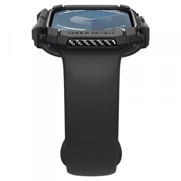 Spigen Rugged Armor - Obudowa do Apple Watch 10 46 mm (Matte Black)