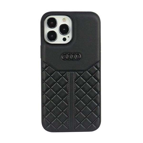 Audi Genuine Leather - Etui iPhone 13 Pro (Czarny)