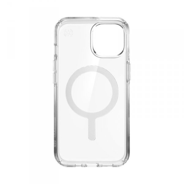 Speck Presidio Perfect-Clear + MagSafe - Etui iPhone 14 / iPhone 13 z powłoką MICROBAN (Clear)
