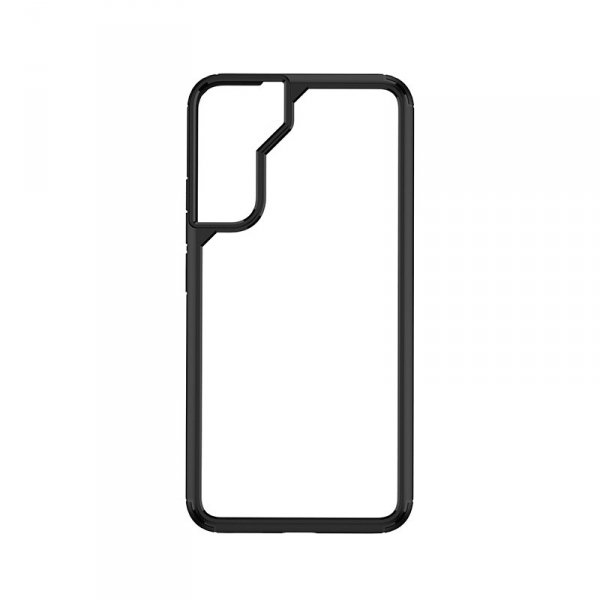Crong Hybrid Clear Cover - Etui Samsung Galaxy S22+ (czarny)