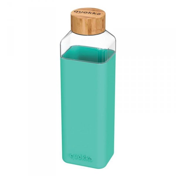 Quokka Storm - Butelka na wodę ze szkła 700 ml (Teal)
