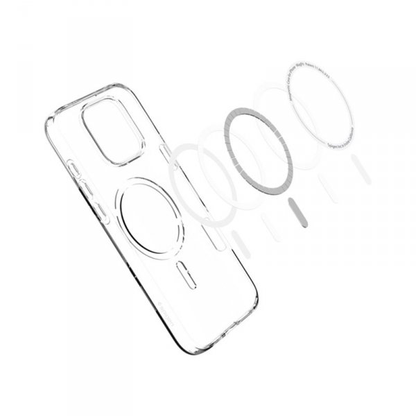 Spigen Liquid Crystal Mag MagSafe - Etui do iPhone 16 Pro (Przezroczysty)