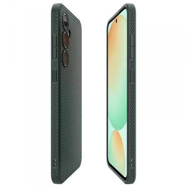 Spigen Liquid Air - Etui do Samsung Galaxy S24 FE (Abyss Green)