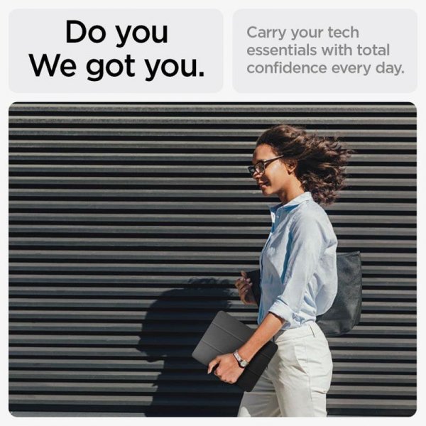 Spigen Urban Fit - Etui do iPad Air 13&quot; M3 (2025) / M2 (2024) (Black)
