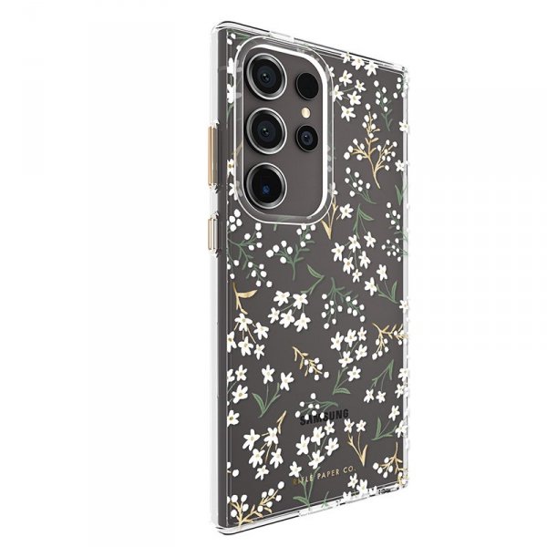 Rifle Paper Clear - Etui Samsung Galaxy S24 Ultra (Petite Fleurs)