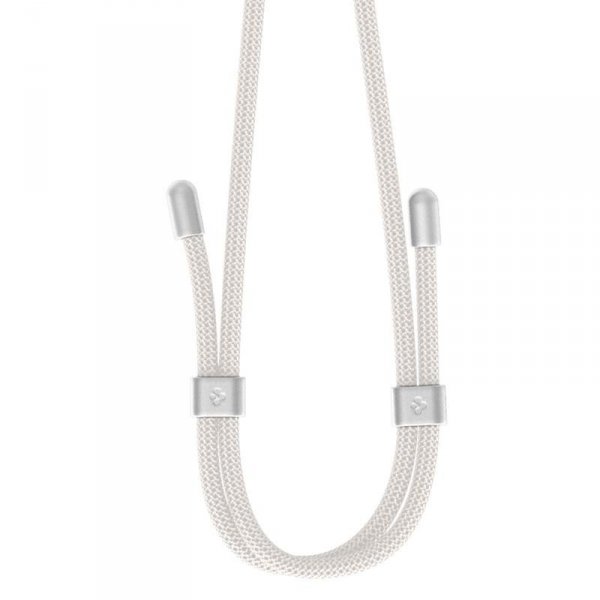 Spigen Universal Strap Set Crossbody & Wrist - Pasek do telefonu na ramię + na nadgarstek (Pearl White)