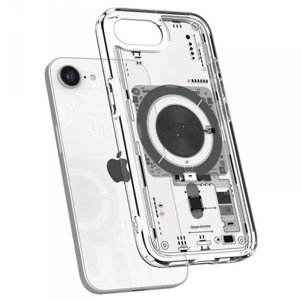 Spigen Ultra Hybrid Mag MagSafe - Etui do iPhone 16e (Zero One)