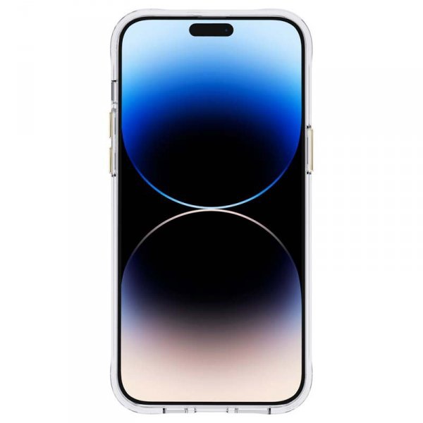 Rifle Paper Clear MagSafe - Etui iPhone 14 Pro Max zdobione złotem (Rose Garden)