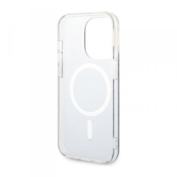 Guess 4G MagSafe - Etui iPhone 14 Pro (Czarny)