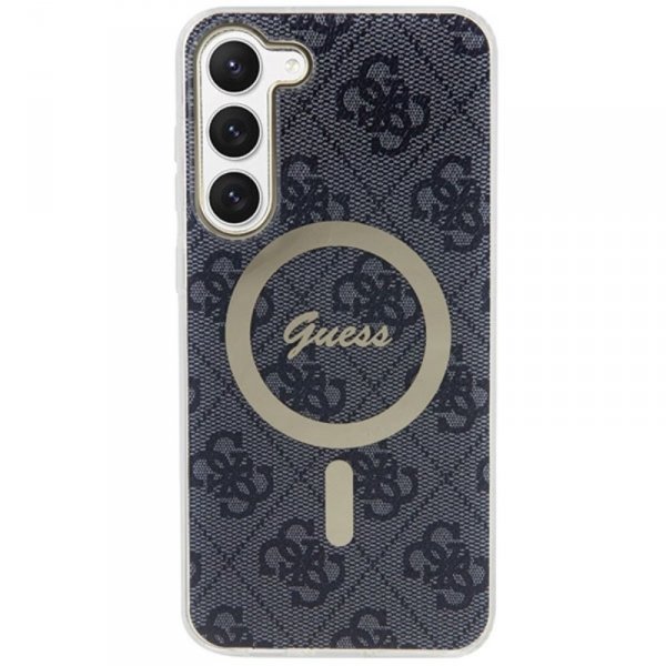 Guess 4G MagSafe - Etui Samsung Galaxy S23 (czarny)