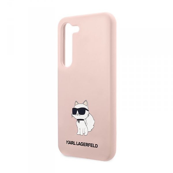 Karl Lagerfeld Silicone NFT Choupette - Etui Samsung Galaxy S23 (różowy)