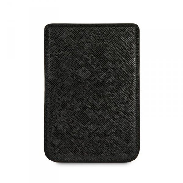 Guess Wallet Card Slot MagSafe Saffiano - Portfel magnetyczny (czarny)