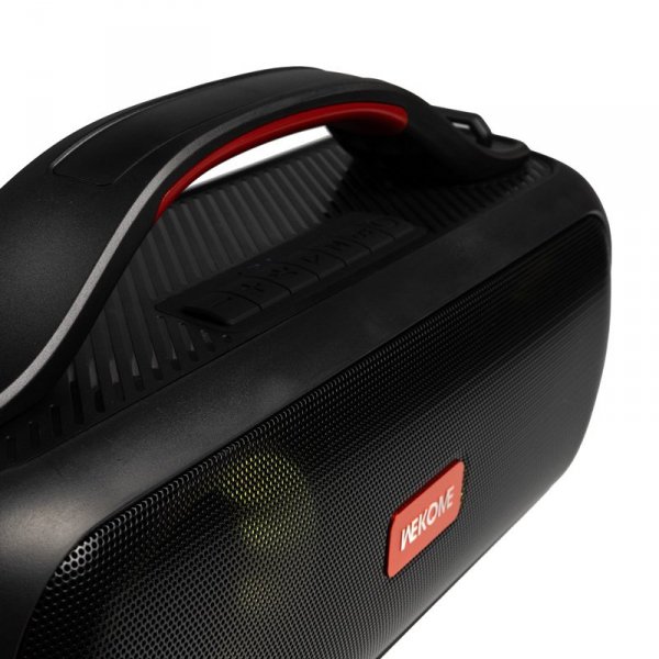WEKOME D38 Yinla Series - Przenośny bezprzewodowy głośnik Bluetooth V5.0 30W RGB LED (Czarny)