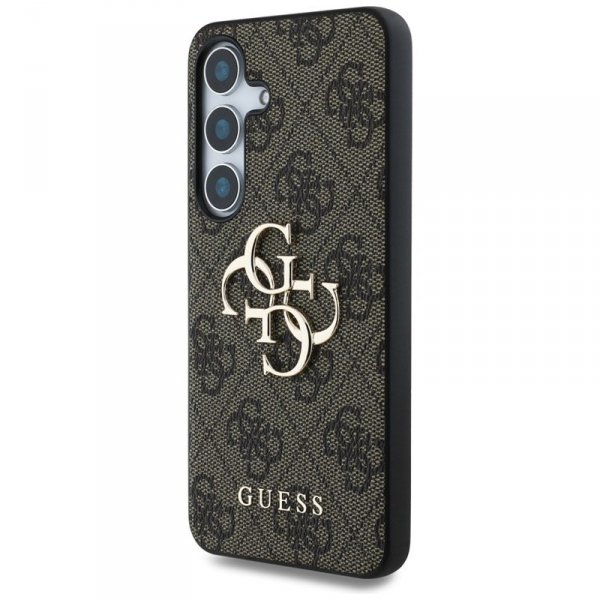 Guess Big 4G Logo Classic Logo - Etui do Samsung Galaxy S25+ (brązowy)