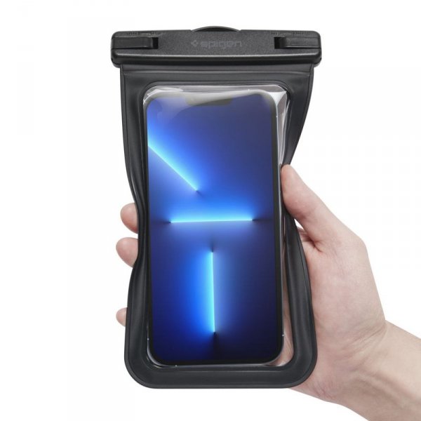 Spigen A601 Universal Waterproof Case - Etui do smartfonów do 6.9&quot; (Czarny)