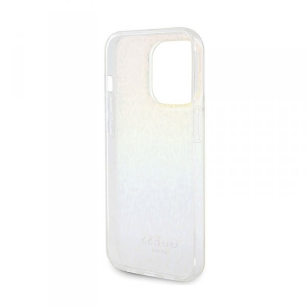 Guess IML Faceted Mirror Disco Iridescent - Etui iPhone 14 Pro (Iridescent)