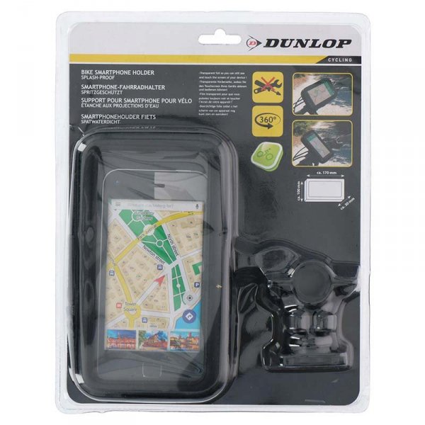 Dunlop - Uniwersalny uchwyt rowerowy do smartfonów od 5,8&quot; do 6,7&quot;