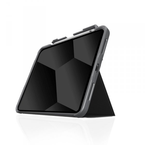 STM Dux Plus - Etui pancerne iPad 11&quot; (2025) / 10.9&quot; (2022) MIL-STD-810G z uchwytem Apple Pencil (Black) wersja EDU/CO