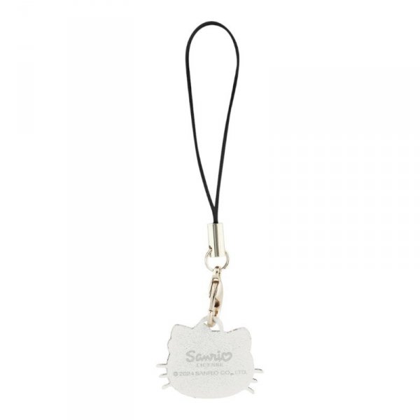 Hello Kitty Phone Strap Charm Kitty Head - Zawieszka do telefonu (czarny)