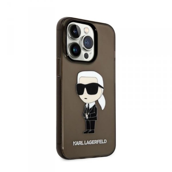 Karl Lagerfeld IML NFT Ikonik - Etui iPhone 14 Pro Max (czarny)