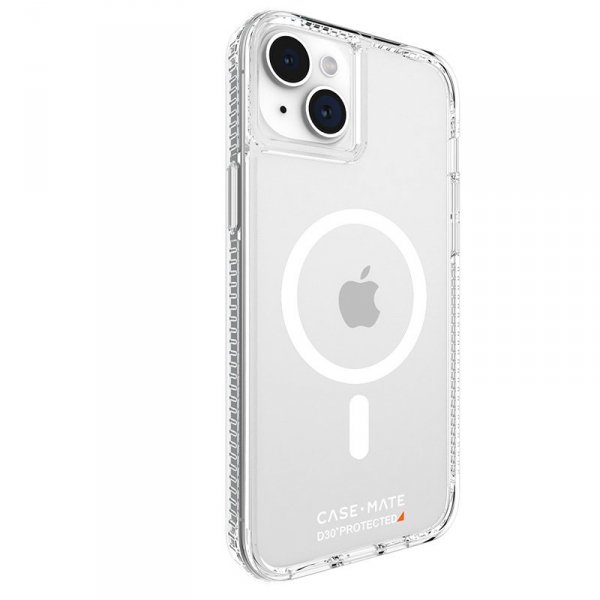 Case-Mate Ultra Tough Plus D3O MagSafe - Etui iPhone 15 Plus (Clear)