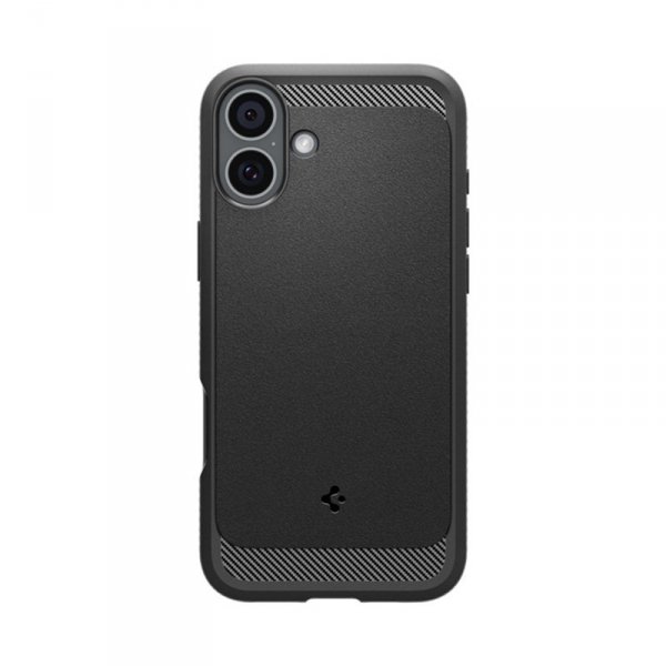 Spigen Rugged Armor Mag MagSafe - Etui do iPhone 16 Plus (Matte Black)