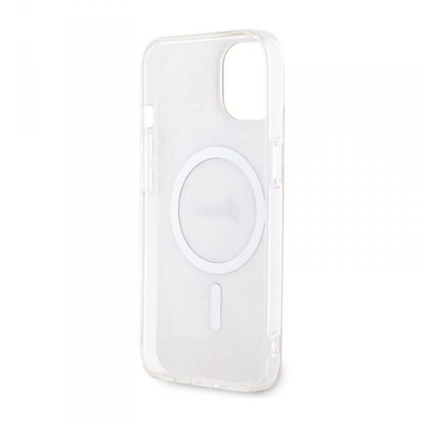 Guess 4G MagSafe - Etui iPhone 14 Plus (Różowy)