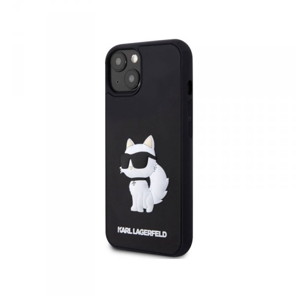 Karl Lagerfeld 3D Rubber NFT Choupette - Etui iPhone 14 Plus (Czarny)