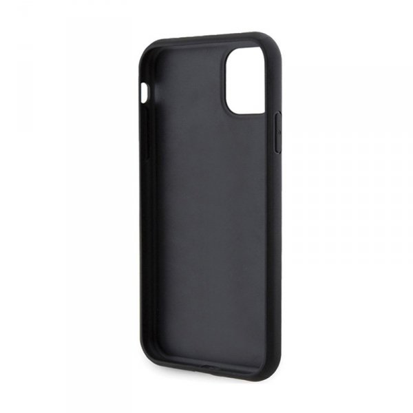 Guess 4G Triangle Metal Logo - Etui iPhone 11 (czarny)