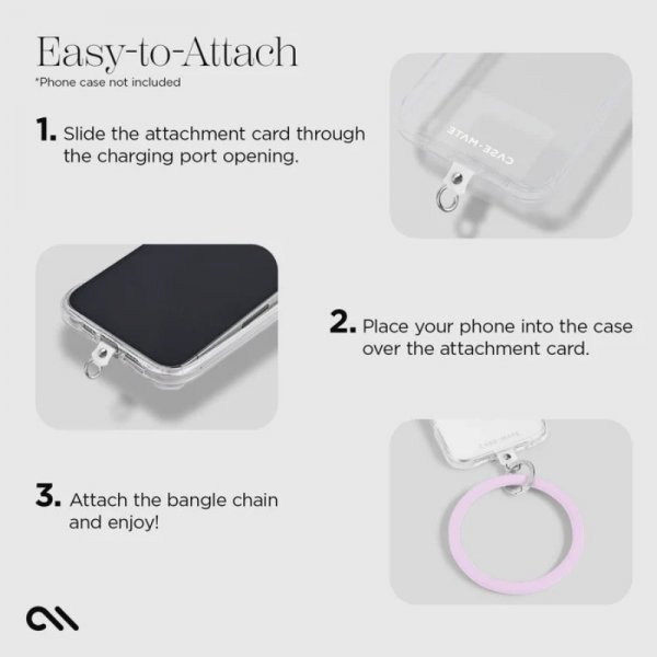 Case-Mate Phone Bangle - Bransoletka na nadgarstek do smartfona (Stardust)