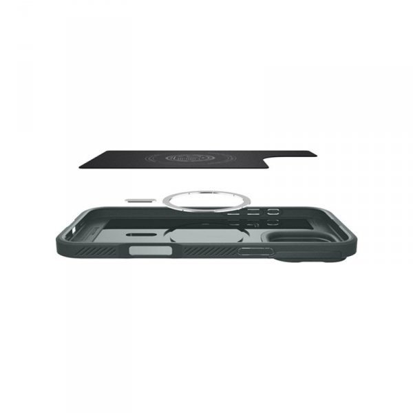 Spigen Optik Armor Mag MagSafe - Etui do iPhone 16 Pro Max (Abyss Green)
