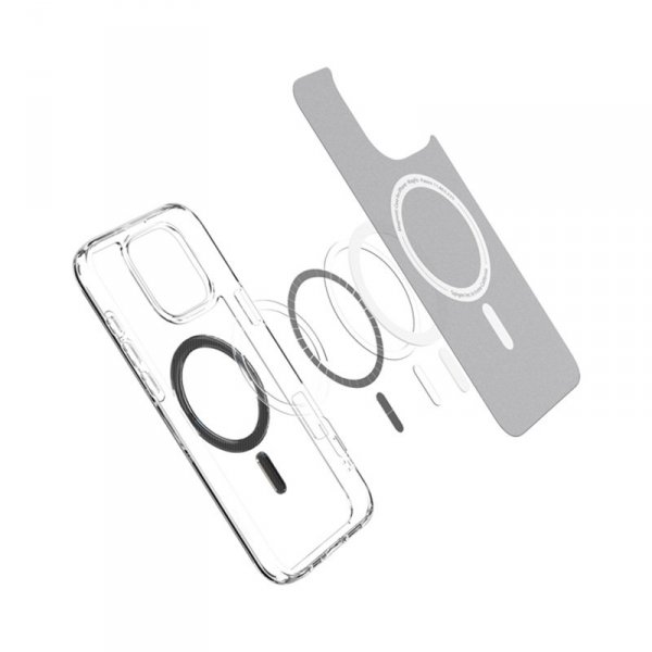 Spigen Ultra Hybrid Mag MagSafe - Etui do iPhone 16 Pro Max (Carbon Fiber)