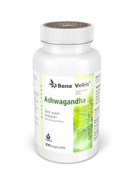 Ashwagandha 7% witanolidów - 100 kapsułek 