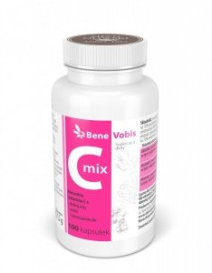 Bene Vobis - Naturalna Witamina C-mix - 100 kapsułek 