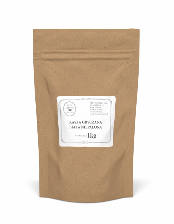 Kasza gryczana biała - niepalona - 1kg