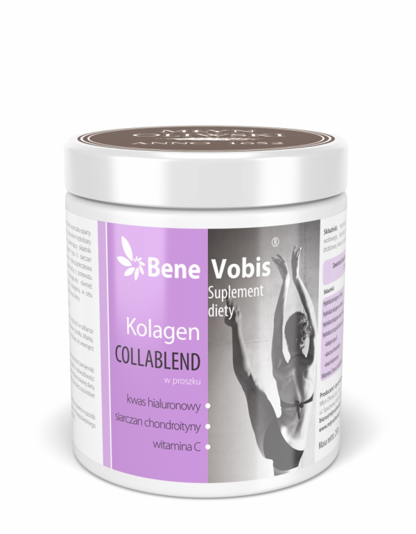 Bene Vobis - Kolagen Collablend (hydrolizat żelatynowy) z Witaminą C - 250 g 