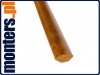 Ćwierćwałek listwa do okien 14x14mm złoty dąb 2,5m