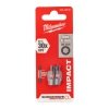 2x Milwaukee Bit Shockwave Hex4 25mm IMPACT DUTY