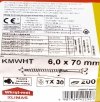 Wkręty ciesielskie TX 6x70 do drewna osb 100szt