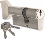 Wkładka z gałką CAM EKO 45/30 G nikiel zamka drzwi