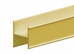Profil łączący H ARES3 180cm z mocowaniami złoty
