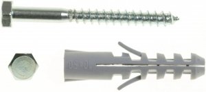 WX12+KL8X80/100 Spreizdübel WX+Senkkopfschraube Dübel mit Schraube