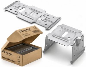 Łącznik krzyżowy do profili CD60 sufitów podwieszanych 0,8mm 100szt
