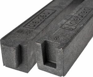 Podwalina 100x74x1175mm do okien drzwi profil cokołowy łączony Belka blaugelb Meesenburg Listwa parapetowa triotherm