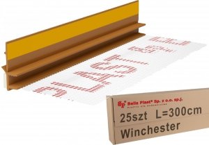 25x Listwa przyokienna Apu siatka 6/3 3m Winchester