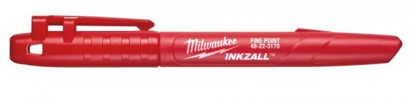 Marker Milwaukee CZERWONY standard INKZALL 1szt pisak