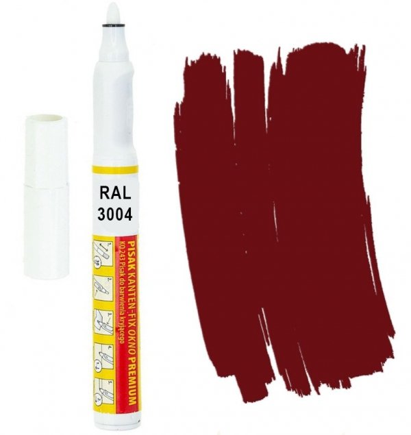 Kanten FIX RAL 3004 purpurowy czerwony bordo Pisak
